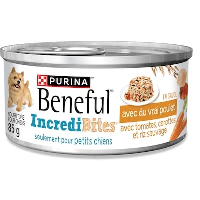Purina (MD) Beneful(MD) IncrediBites(MD) avec du Vrai Poulet Pâté Nourriture pour Chiens 85 g 85 g, 2,11 $/100g
