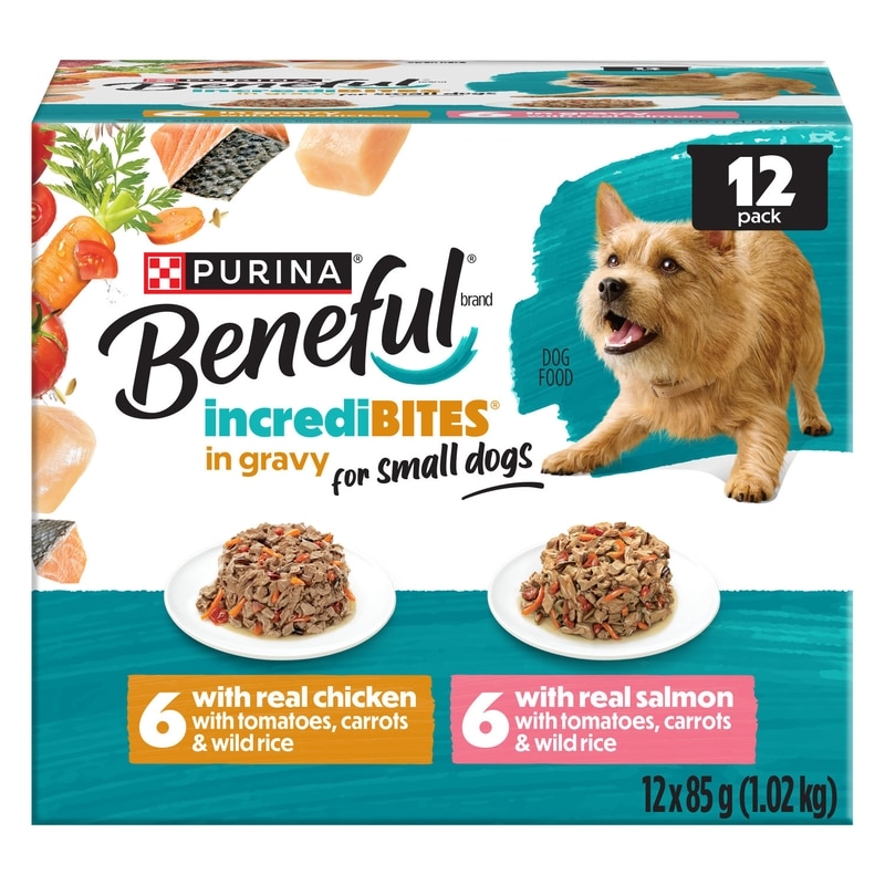 Purina Beneful Wet Dog Food Incredibites with Real Chicken & Real