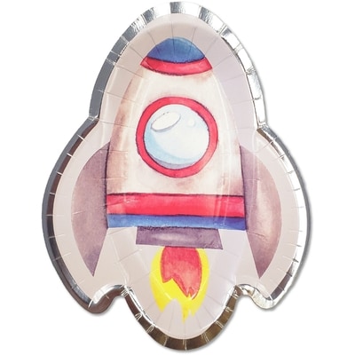Tomo Assiettes en papier Space 8 pièces 8 ea, 0,38 $/1ch