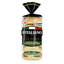 Gusto! Everything & Herbs Bagels