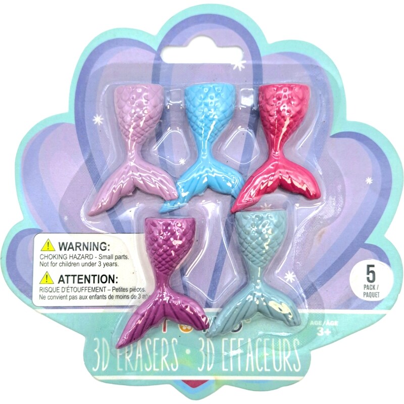 Mermaid3D Erasers