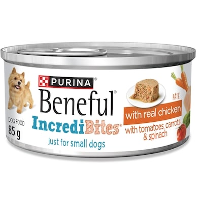 Purina Beneful Incredibites Real Chicken Pâté, Wet Dog Food 85 g, $2.11/100g