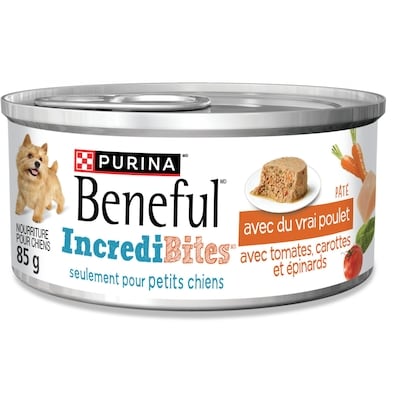 Purina (MD) Beneful(MD) IncrediBites(MD) avec du Vrai Poulet Pâté Nourriture pour Chiens 85 g 85 g, 2,11 $/100g