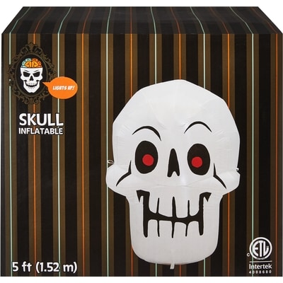 null 5-feet Inflatable Skull 1 ea, $49.00/1ea