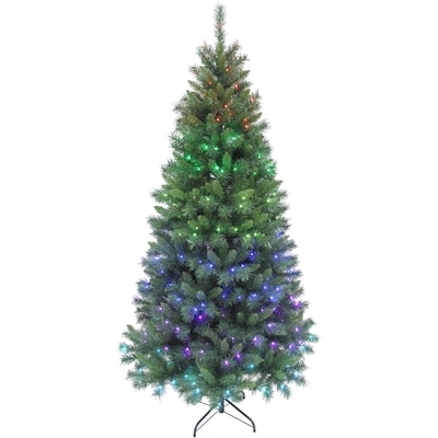 Life at Home Light Show Christmas Lake Pine Tree 1 ea, $279.00/1ea