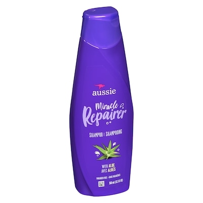 Aussie Shampooing Miracle Repairer avec de l’aloès, pour tous les types de cheveux, 12,1 oz liq., 360 mL 360 ml, 1,80 $/100ml