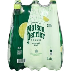 Forever Lime, Sparkling Water Beverage, Natural Lime Flavour, No Calories, No Sweeteners, No Sodium, Sourced & Bottled In France