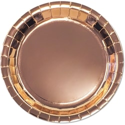 Occasion 8ct Round Plates Rose Gold