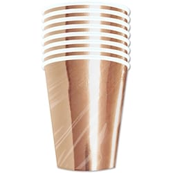 Occasion 8ct Paper Cups Rose Gold