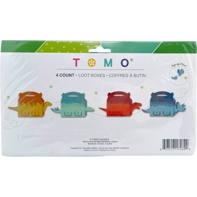 Tomo Dinosaur 4ct Loot Boxes 4 ea, $0.75/1ea
