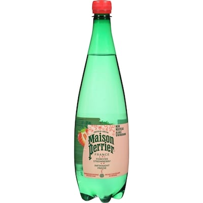Maison Perrier Boisson à l’eau pétillante infiniment fraise 1 l, 0,25 $/100ml