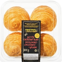 Farmer's Market Butter Croissant Buns 300 g, $2.00/100g