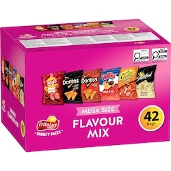 Frito-lay Flavour Mix Snacks Variety Pack, 42 bags 1116 g, $1.79/100g