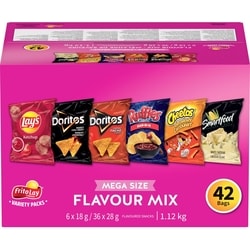 Frito-lay Variety Pack Flavour Mix - 1116 g | Dominion Stores of