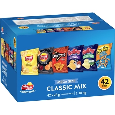 Frito-lay Variety Pack Classic Mix 1176 g, $1.70/100g
