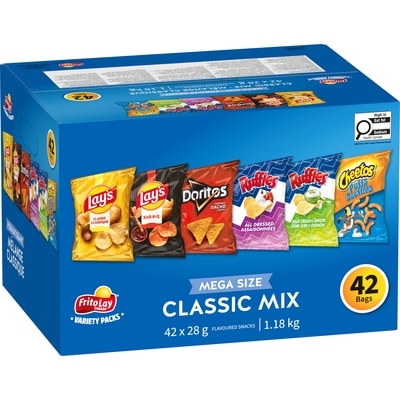 Frito-lay Variety Pack Classic Mix 1176 g, $1.70/100g