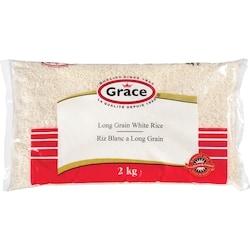 Grace Riz blanc a long grain 2 kg, 0,40 $/100g