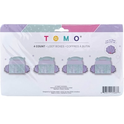 Tomo Boîtes à butin sirène 4 pièces 4 ea, 0,75 $/1ch