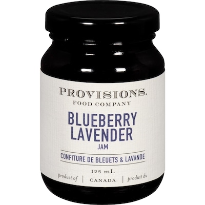 Provisions Food Company Blueberry & Lavender Jam 125 ml, $6.39/100ml