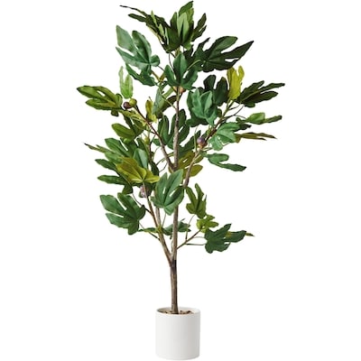 Life at Home Faux Fiddle Tree with Pot 1 ea, $40.00/1ea