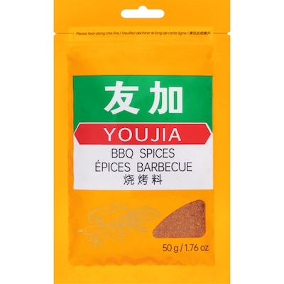 YOUJIA BBQ Spices 50 g, $8.58/100g