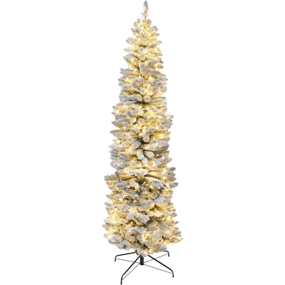 Life at Home Pre-Lit Haliburton Frosted Pine Tree 1 ea, $149.00/1ea
