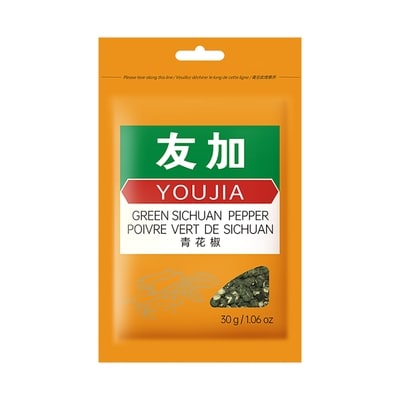 YOUJIA Green Peppercorn, spicy & numbing flavor 30 g, $18.30/100g