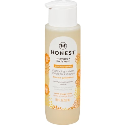 The Honest Company Honest Shampoo + Body Wash Sweet Orange Vanilla 532 ml, $4.93/100ml