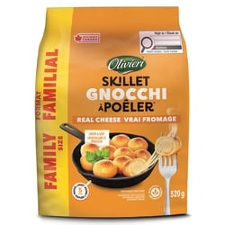 Olivieri Skillet Gnocchi, Cheese Family Size 520 g, $2.11/100g