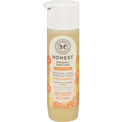 The Honest Company Honest Shampoo + Body Wash Sweet Orange Vanilla 296 ml, $5.76/100ml