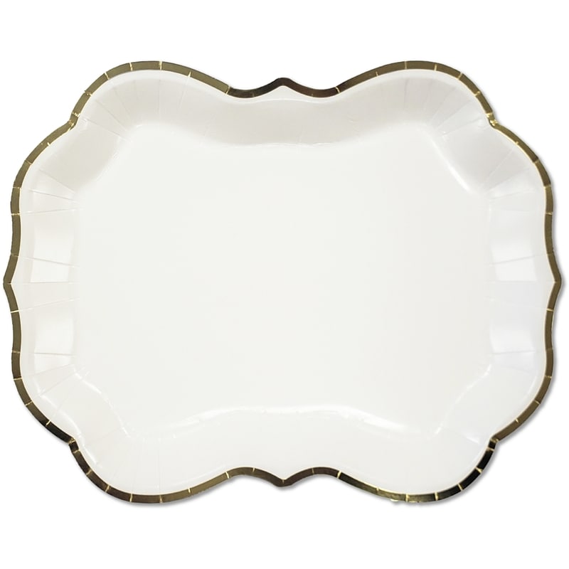 Solid 8ct Serving Tray