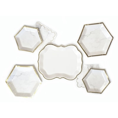 Plateau de service unis 8ct