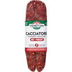 Venetian Saucisse cacciatore piquant 175 g, 4,85 $/100g