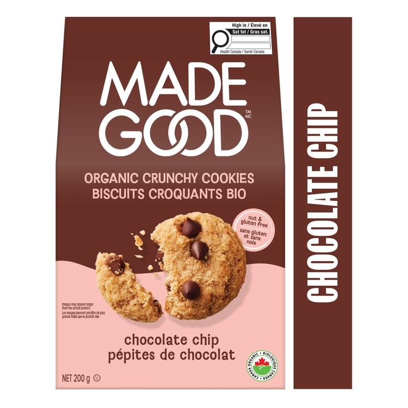 Made Good Chocolate Chip Crunchy Cookies - 200 g | Atlantic Superstore