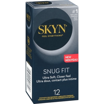 Condoms lubrifiés en polyisoprène synthétique snug fit ultra doux, contact plus intime