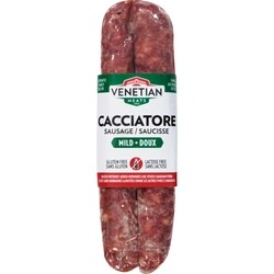 Venetian Saucisse cacciatore doux 175 g, 4,28 $/100g