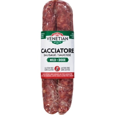 Venetian Saucisse cacciatore doux 175 g, 4,85 $/100g