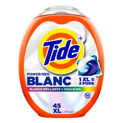 Tide Capsules de détergent à lessive, 45 capsules 45 ea, 0,56 $/1ch