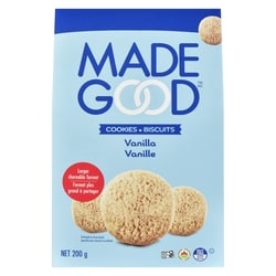 Made Good Cookies Vanilla 200 g, $2.50/100g