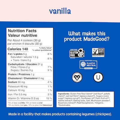 Biscuits vannille
