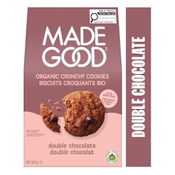Made Good Biscuits Double Chocolat 200 g, 3,00 $/100g