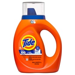 Tide Liquid Detergent, Original 25 lds 1 l, $0.50/100ml