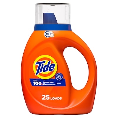 Tide Liquid Laundry Detergent Original, 25 loads 1 l, $0.85/100ml