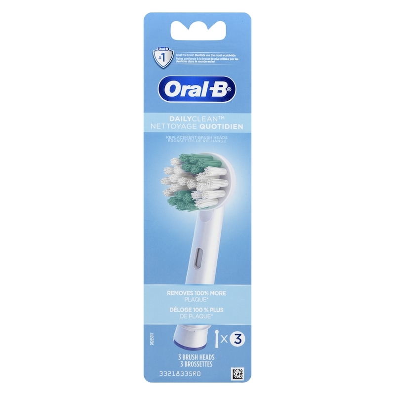 Oral B Daily Clean Electric Toothbrush Replacement Brush