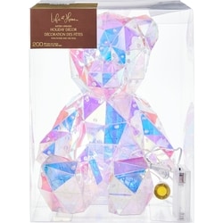 Life at Home Décoration d’ourson en peluche irisé 1 ea, 39,00 $/1ch