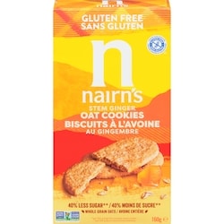 Oat Cookies Stem Ginger Gluten Free