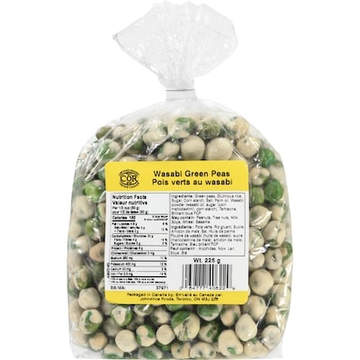 Johnvince Foods Wasabi Green Peas 225 g, $1.33/100g