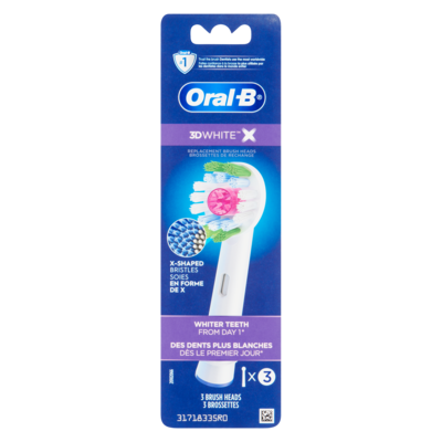 3d white brossettes de rechange