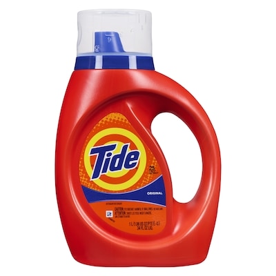 Tide Détergent à lessive liquide, parfum Original 25 brassées 1060 ml, 0,64 $/100ml