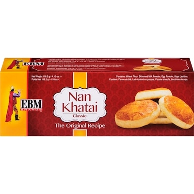 EBM Nan Khatai Classic 116.2 g, $0.85/100g